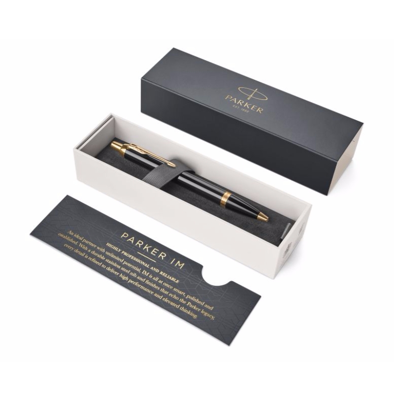 Bút Bi Parker IM X-Black GT TB4-1975638 3 but bi parker im x black gt tb4 1975638 3