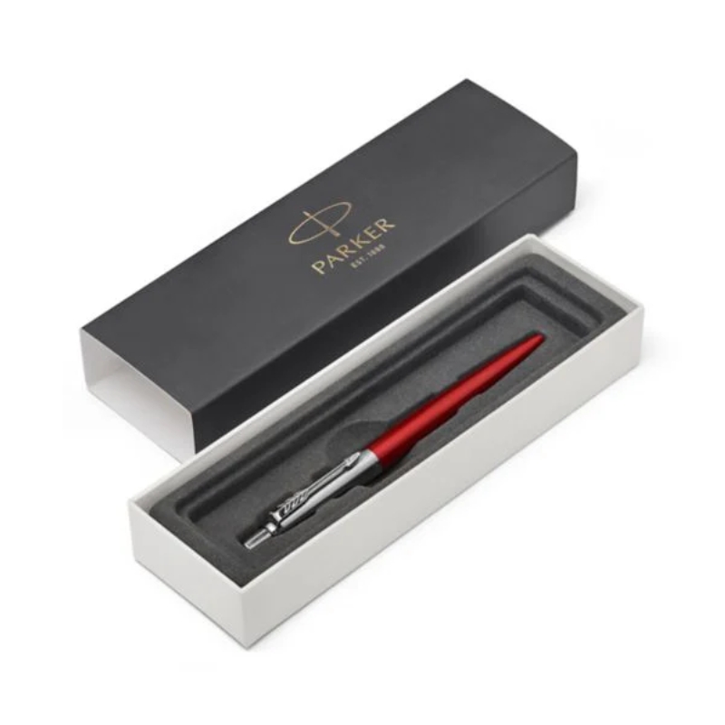 Bút Bi Parker Jotter Đ-KST Red CT TB6-1953348 4 but bi parker jot d kst red ct tb6 1953348 4