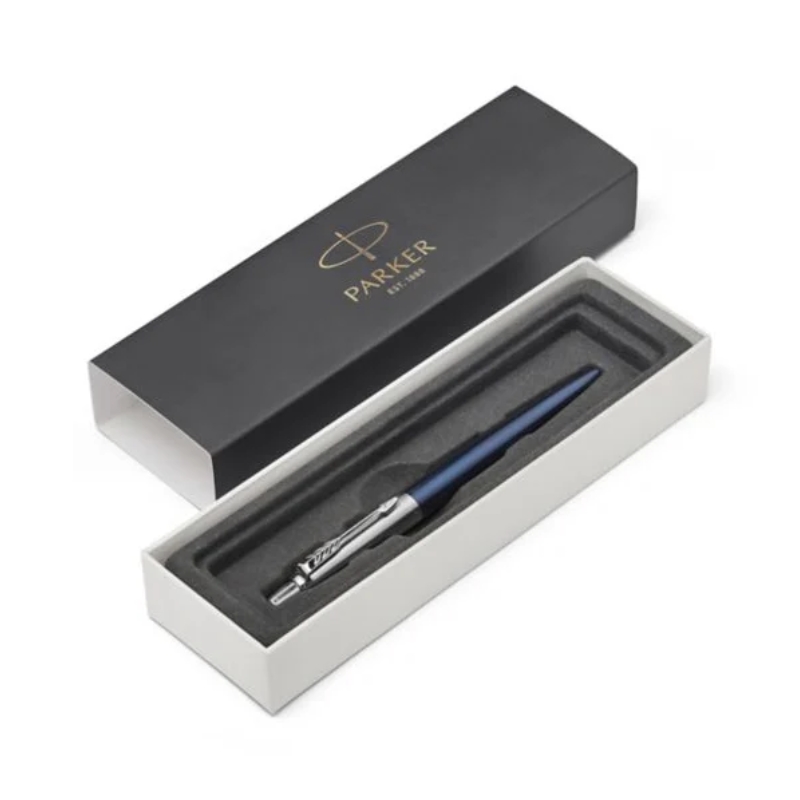Bút Bi Parker Jotter Đ-Royal Blue CT TB6-1953347 4 but bi parker jot d royal blue ct tb6 1953347 4