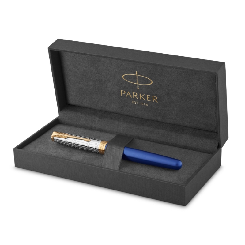 Bút Lông Bi Parker Sonnet Jubilee - 2175074 - Mạ vàng 24K 4 Bút Lông Bi Cao Cấp Parker Sonnet Junbilee - 2175074 - Mạ vàng 24K