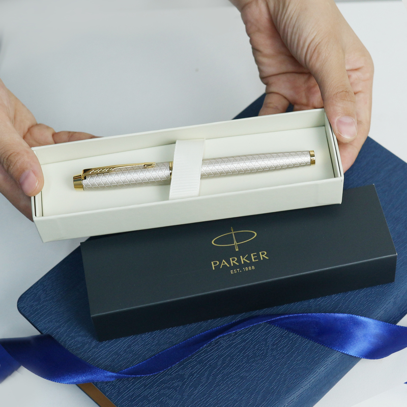 Bút Lông Bi Parker IM PRM X-Grey GT TB4-1975587 15 Bút Lông Bi Parker IM PRM X-Grey GT TB4-1975587