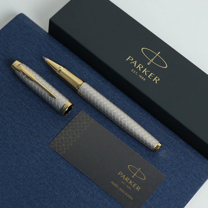 Bút Lông Bi Parker IM PRM X-Grey GT TB4-1975587 13 Bút Lông Bi Parker IM PRM X-Grey GT TB4-1975587