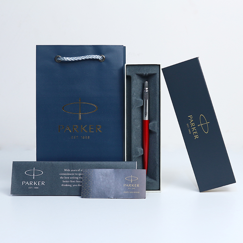 Bút Bi Parker Jotter Đ-KST Red CT TB6-1953348 5 mo ta but bi parker jotter d kst red ct tb6 1953348 1