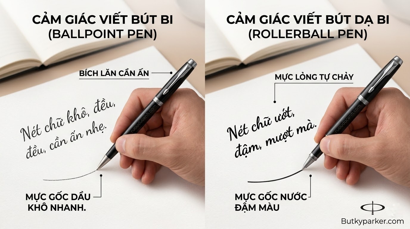 So Sánh Cảm Giác Viết Bút Bi Và Bút Dạ Bi: Đâu Là Lựa Chọn Chân Ái? 1 so sánh cảm giác viết bút bi và bút dạ bi