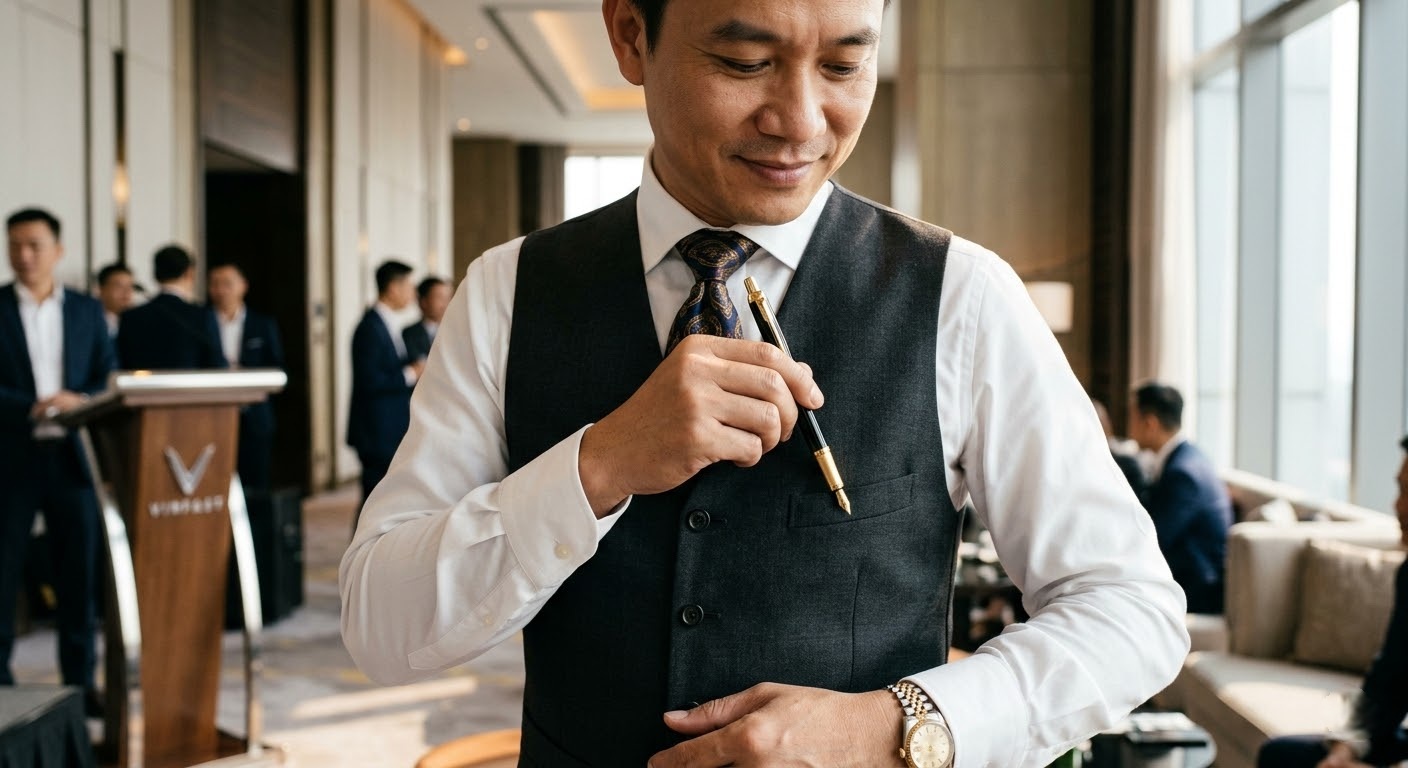 Tại Sao Parker IM Là Bút Ký Văn Phòng Phổ Biến Nhất Hiện Nay? 1 thiết kế thanh lịch, nam tính của Parker IM biến nó thành món phụ kiện không thể thiếu trên túi áo vest của giới văn phòng