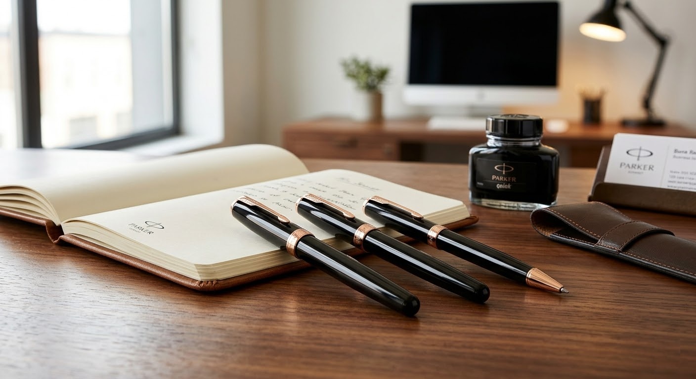 Bút Parker Sonnet Phù Hợp Với Nét Chữ Nào? 2 tùy thuộc vào thói quen và nét chữ, bạn có thể chọn bút máy, bút dạ hoặc bút bi Parker Sonnet